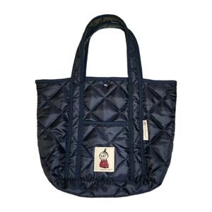 Moomin Little My Quilted Tote Bag Adam Et Rope Le Magasin Japan Navy Puffer
